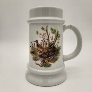 Vintage‎ Schumann Wild Pheasant Golden Crown Stein/Vase Arzberg Germany Bavaria